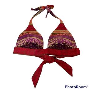 Victoria's Secret floral bikini top